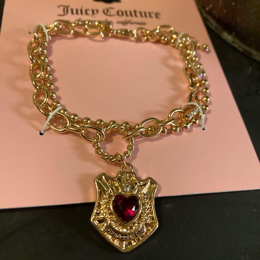 Juicy Couture Heart Shield Beacelet